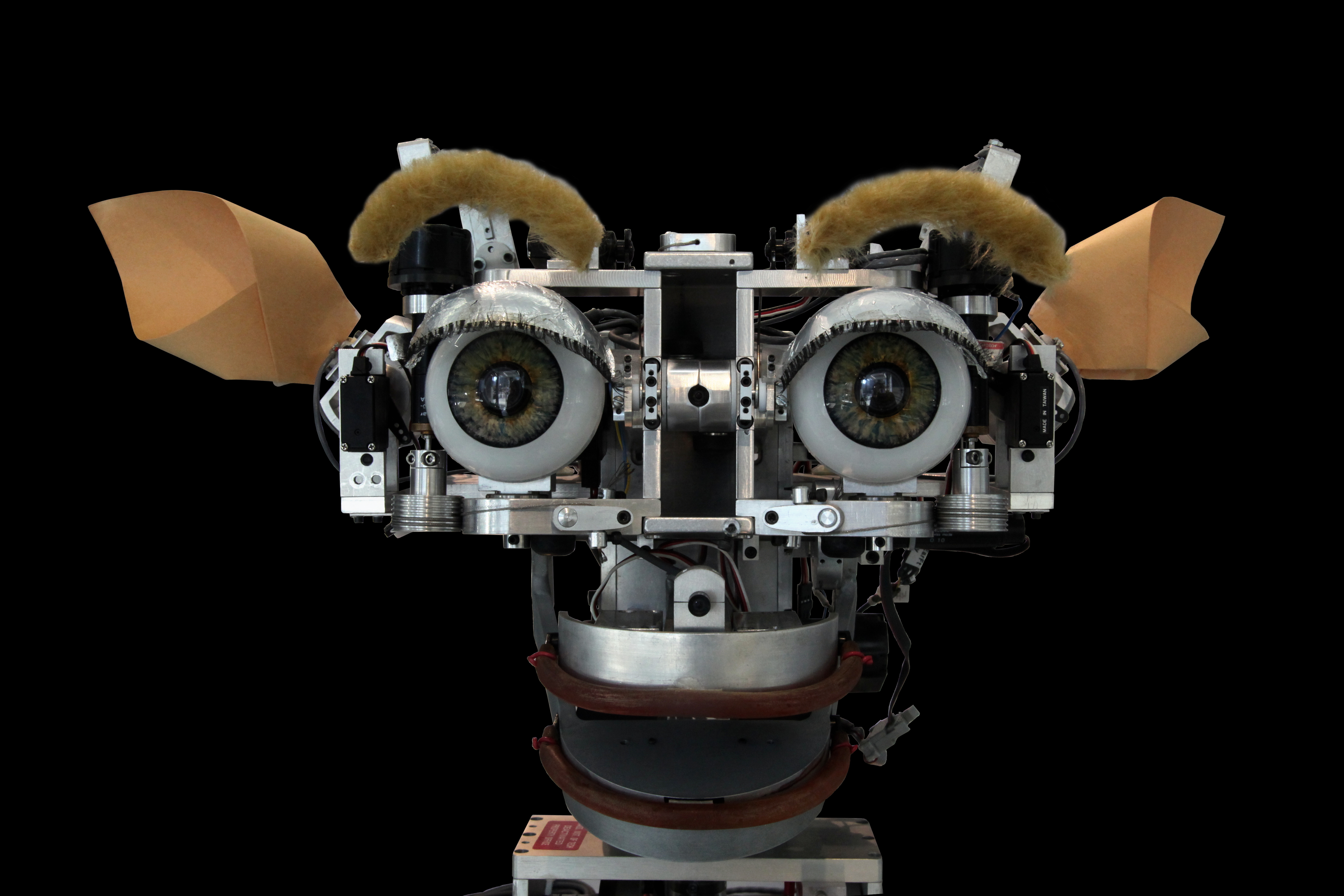 MIT Kismet: Robotergesicht mit sichtbarer Mechanik